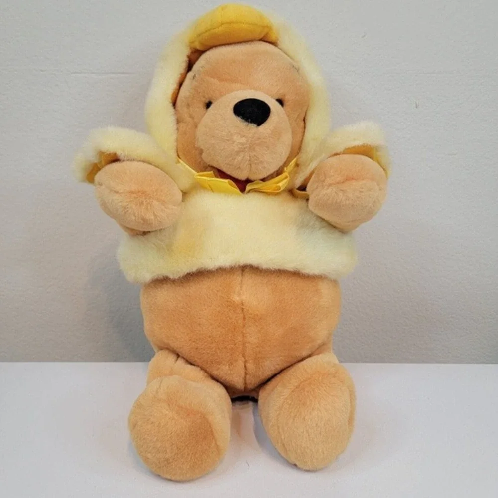 Walt Disney Winnie The Pooh Yellow Duck Easter Costume 15” Plush‎ Stuffed Animal